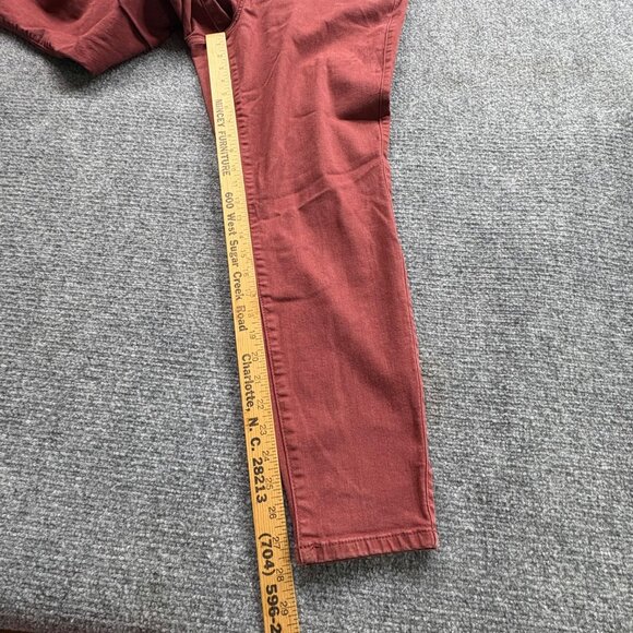 Torrid Jeggings Womens 18R Rust Zipper Accents Super Soft Skinny Jeans Moto Tech - Picture 12 of 16